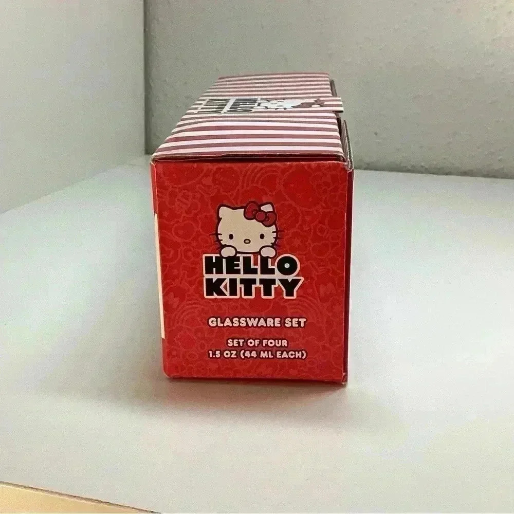 New! Hello Kitty Sanrio Shot Glasses - Picture 3 of 7